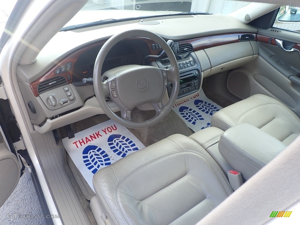 2003 DeVille Sedan - White Diamond / Neutral Shale Beige photo #12