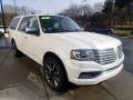 White Platinum 2017 Lincoln Navigator L Reserve 4x4 Exterior