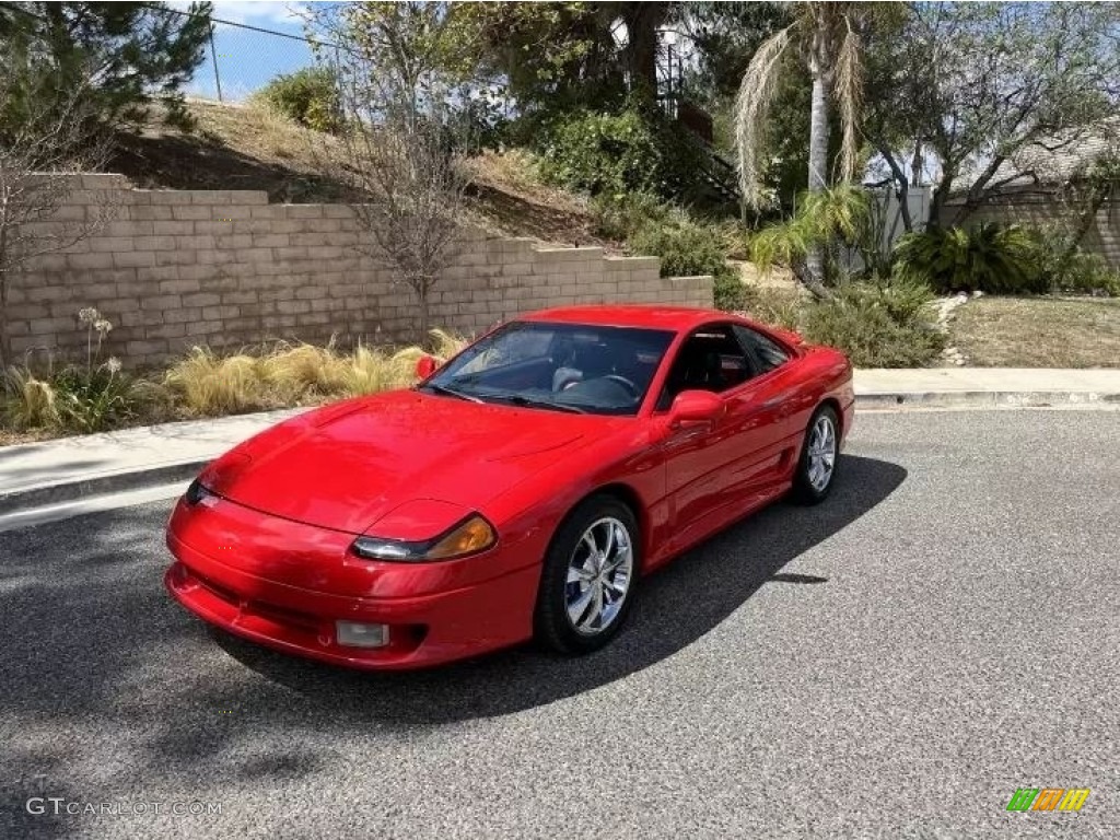 Scarlet Red 1991 Dodge Stealth R/T Turbo Exterior Photo #145330709