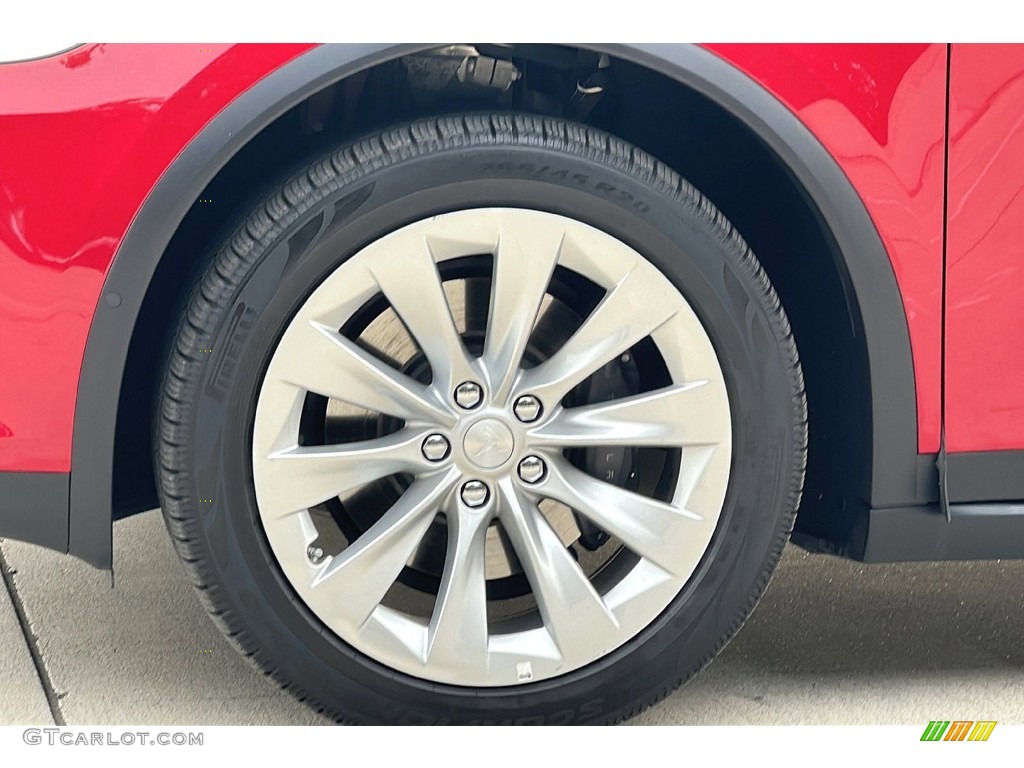 2019 Tesla Model X Standard Range Wheel Photos