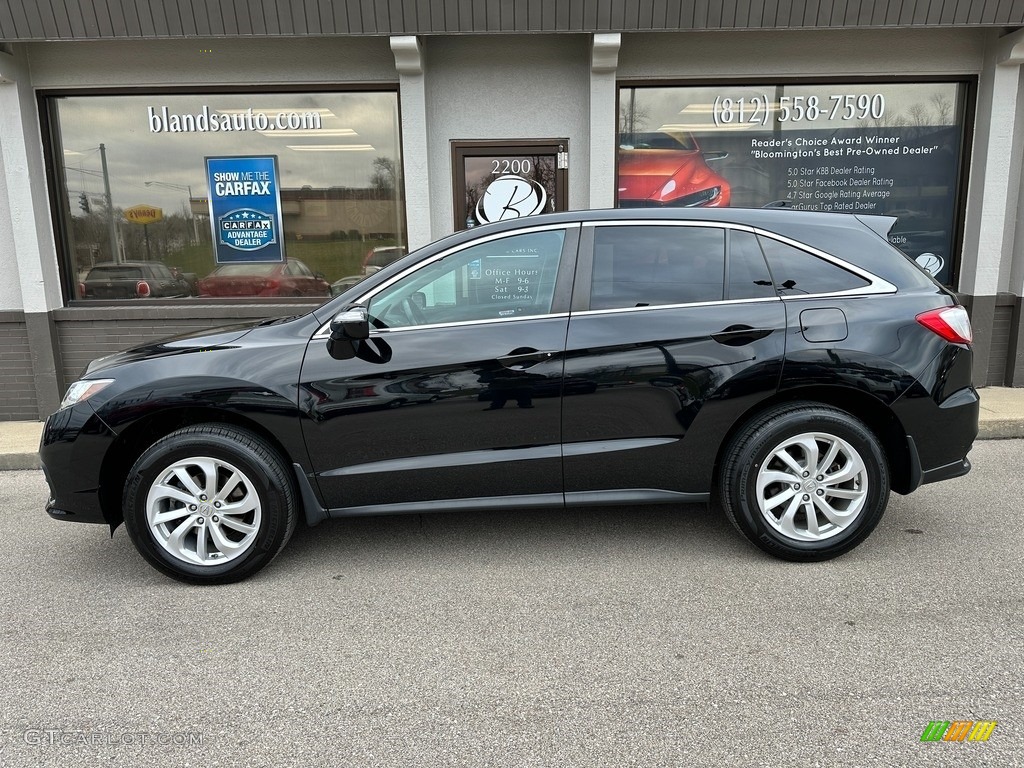 2017 RDX AWD - Crystal Black Pearl / Ebony photo #1
