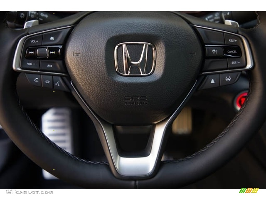 2022 Honda Accord Sport Special Edition Black Steering Wheel Photo #145332062