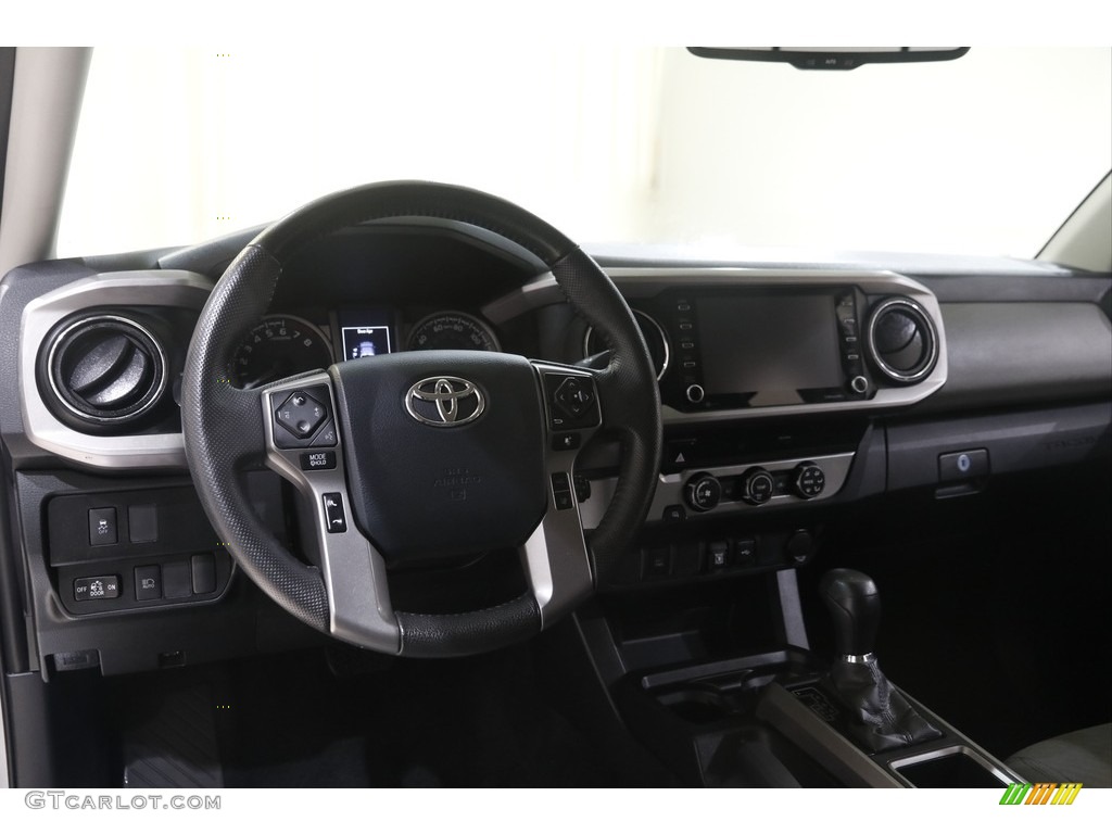 2020 Toyota Tacoma SR5 Double Cab Black Dashboard Photo #145332446