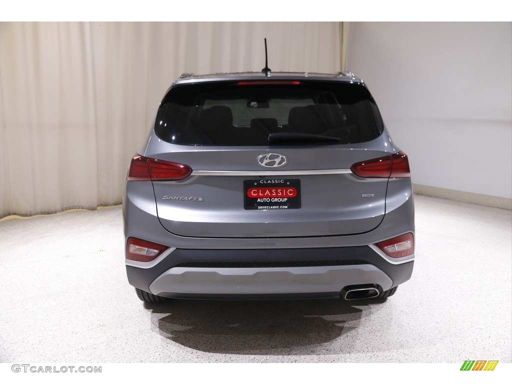 2019 Santa Fe SE AWD - Machine Gray / Black photo #17