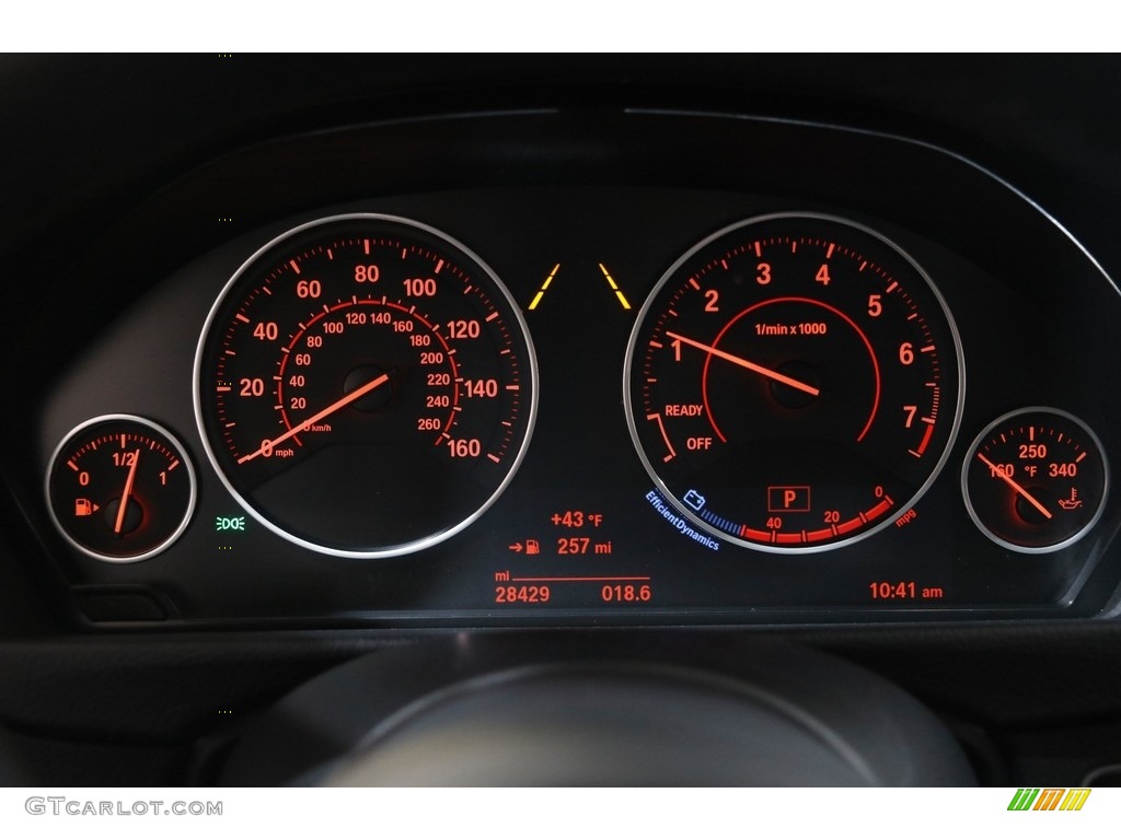 2017 BMW 4 Series 440i xDrive Gran Coupe Gauges Photos