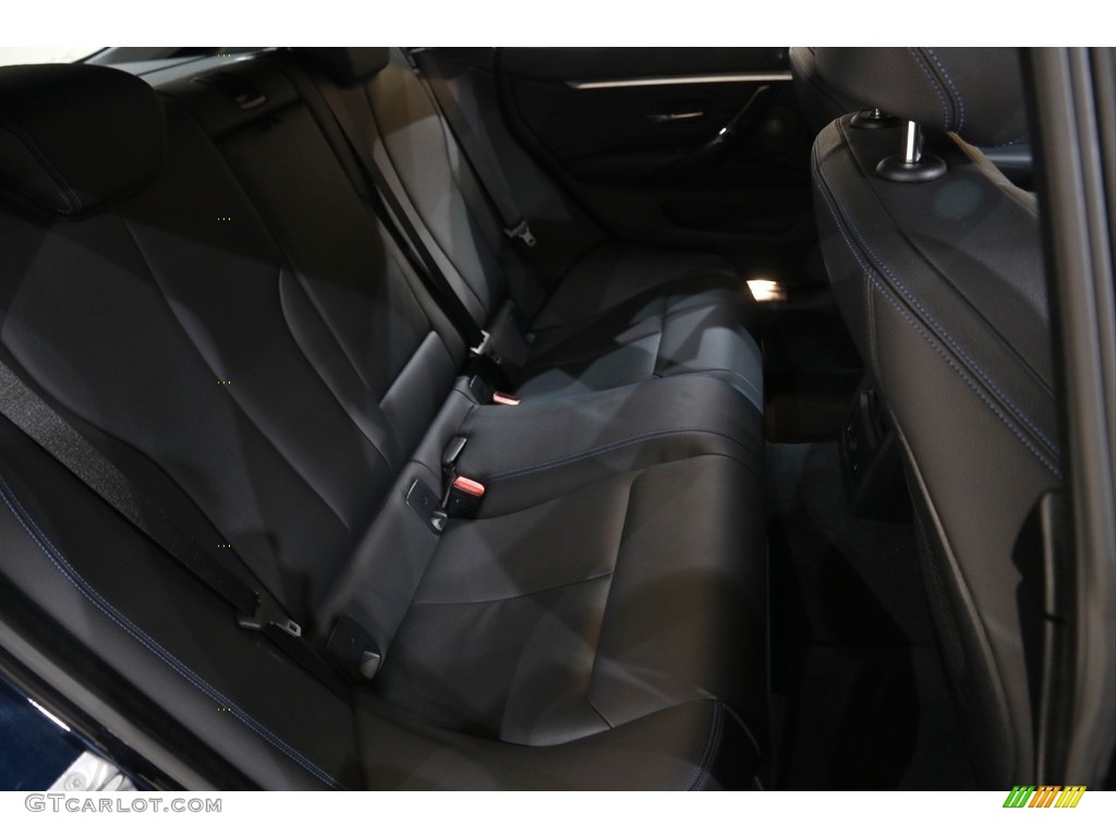 2017 4 Series 440i xDrive Gran Coupe - Carbon Black Metallic / Black photo #19