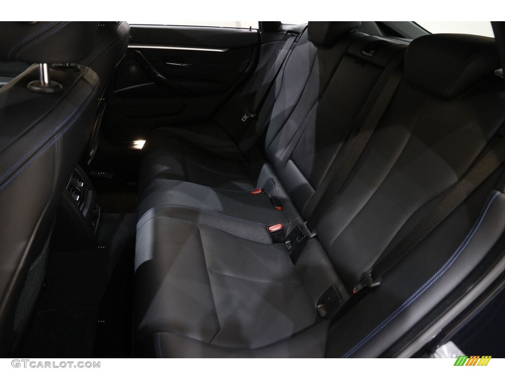2017 4 Series 440i xDrive Gran Coupe - Carbon Black Metallic / Black photo #20