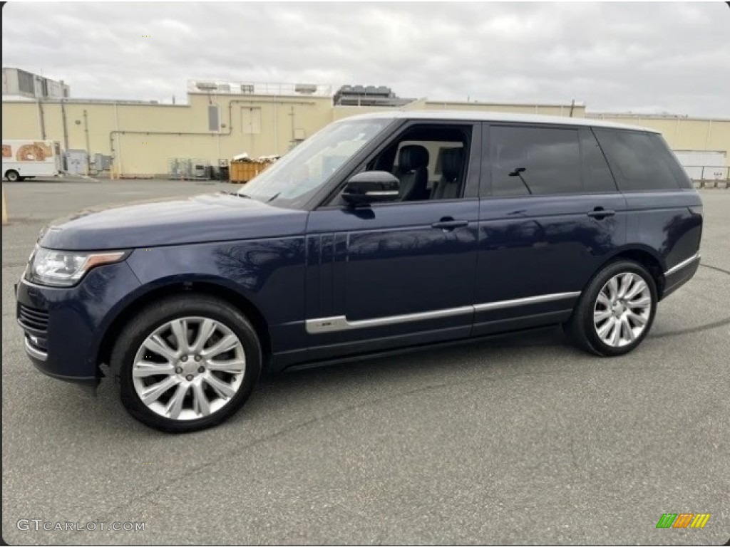 Loire Blue 2015 Land Rover Range Rover Supercharged Long Wheelbase Exterior Photo #145333305