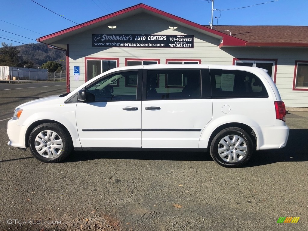 2016 Grand Caravan American Value Package - Bright White / Black/Light Graystone photo #3