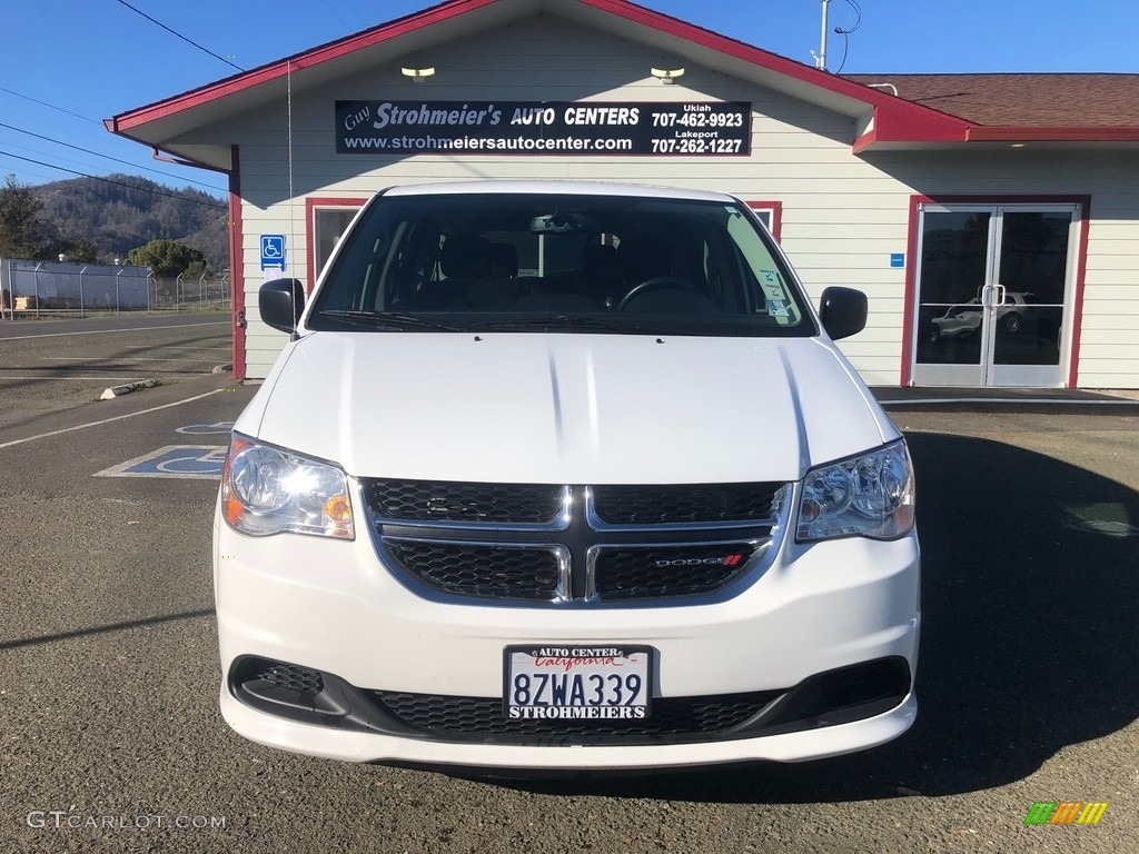 2016 Grand Caravan American Value Package - Bright White / Black/Light Graystone photo #5