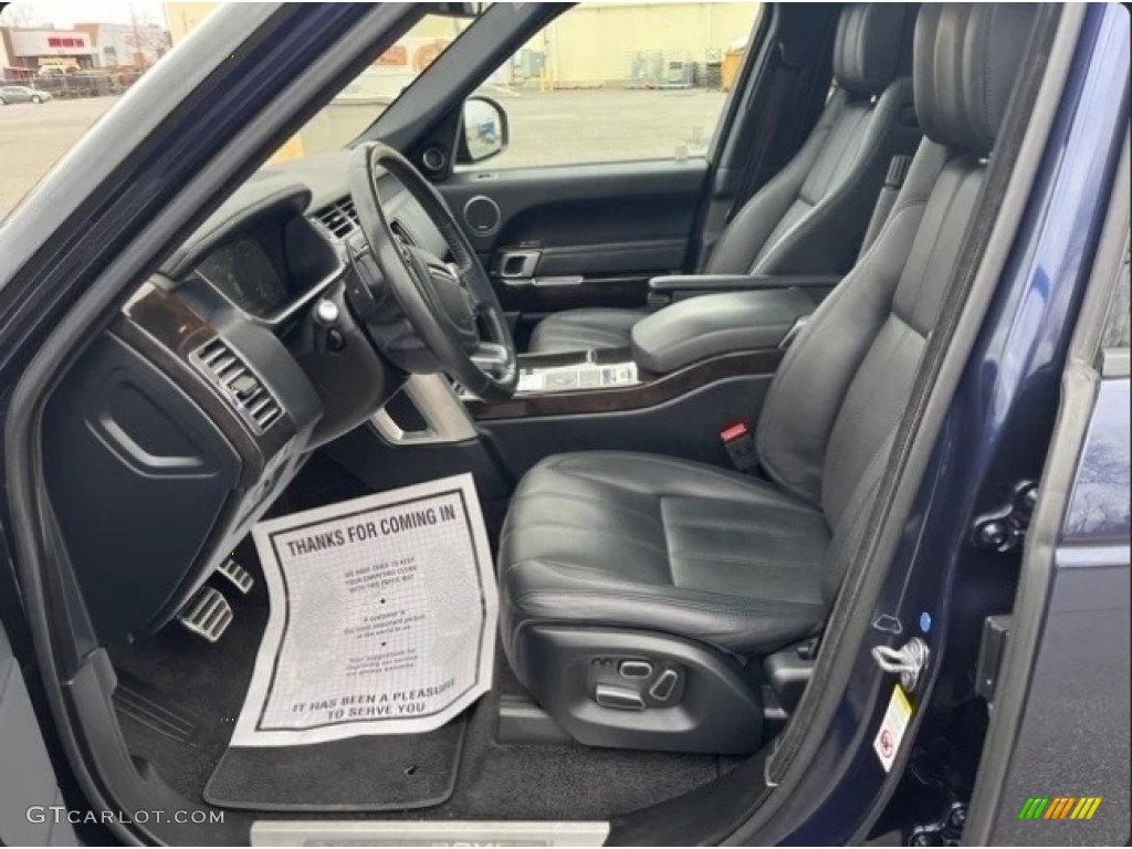 2015 Land Rover Range Rover Supercharged Long Wheelbase Front Seat Photo #145333443