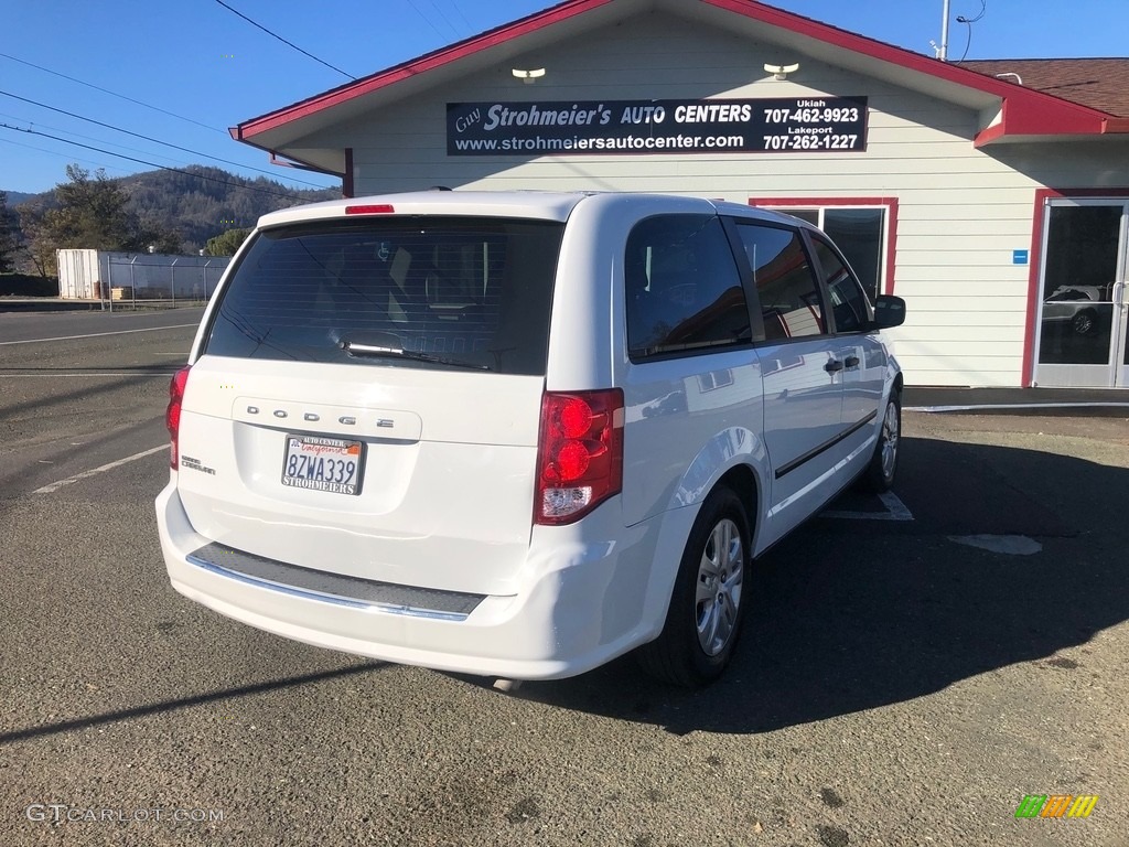 2016 Grand Caravan American Value Package - Bright White / Black/Light Graystone photo #8