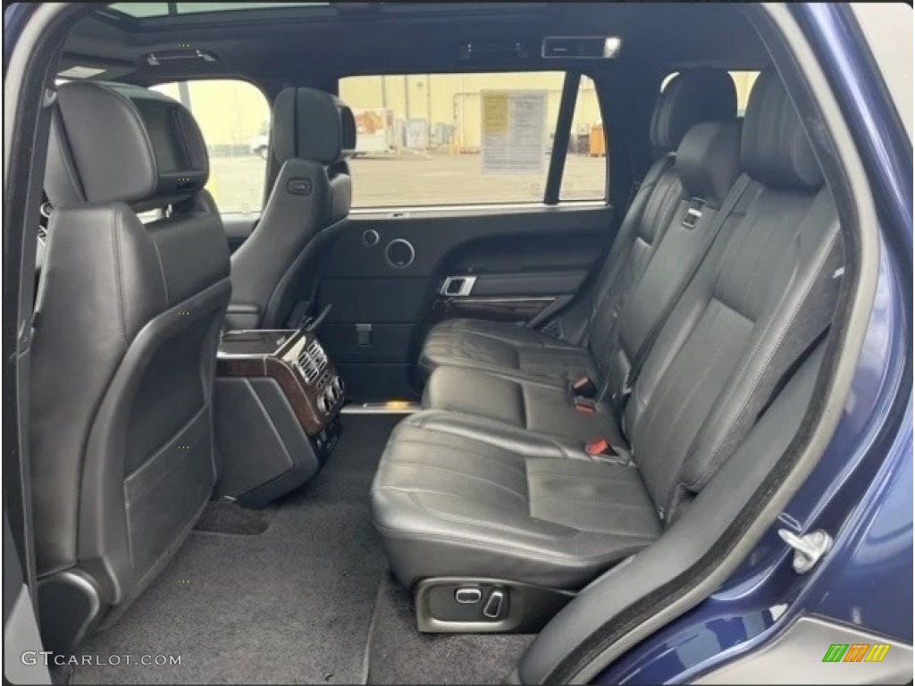 Ebony/Cirrus Interior 2015 Land Rover Range Rover Supercharged Long Wheelbase Photo #145333479