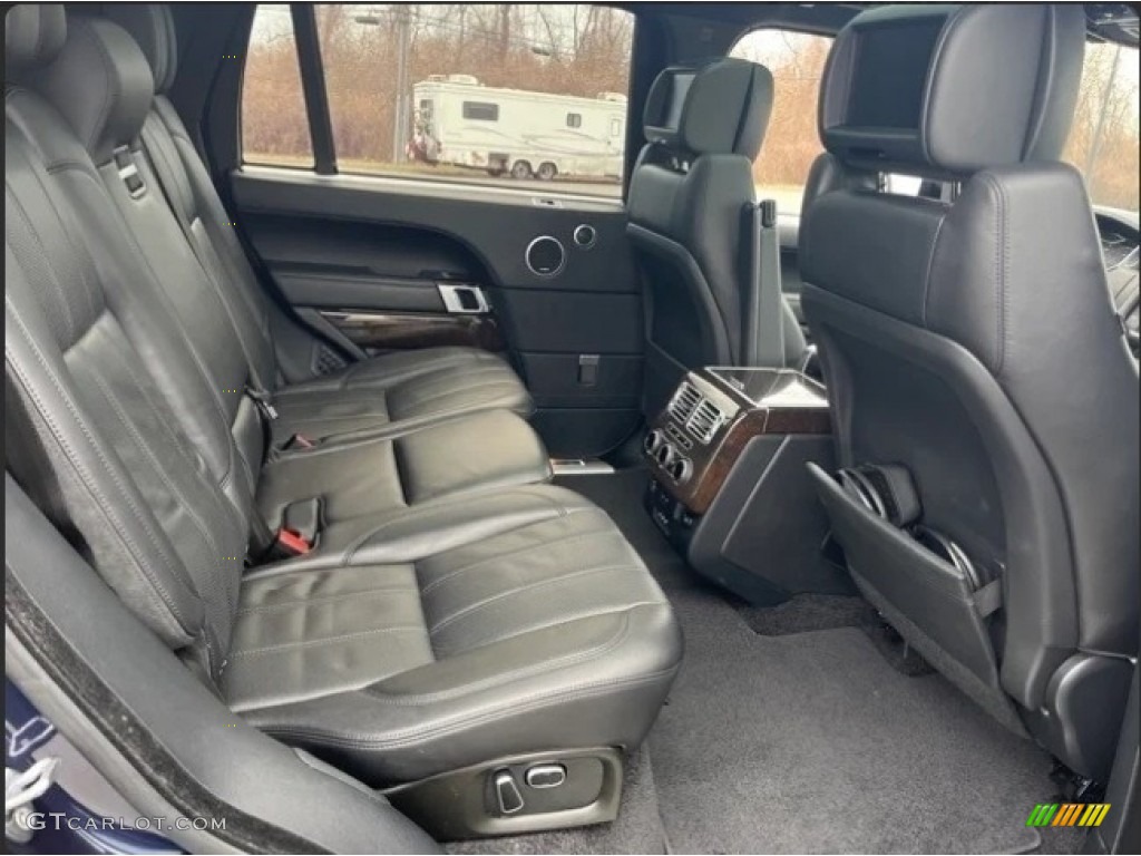 Ebony/Cirrus Interior 2015 Land Rover Range Rover Supercharged Long Wheelbase Photo #145333497