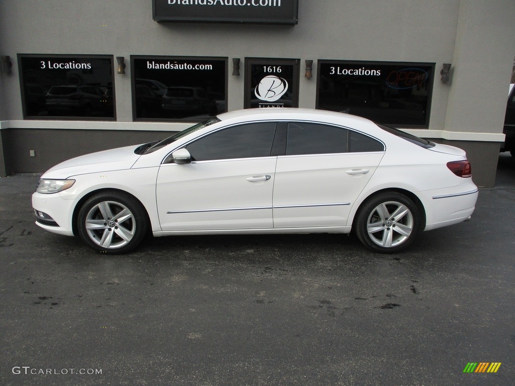 2013 CC Sport Plus - Candy White / Desert Beige/Black photo #1