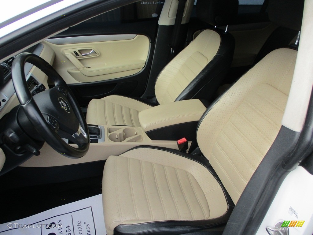 2013 CC Sport Plus - Candy White / Desert Beige/Black photo #7