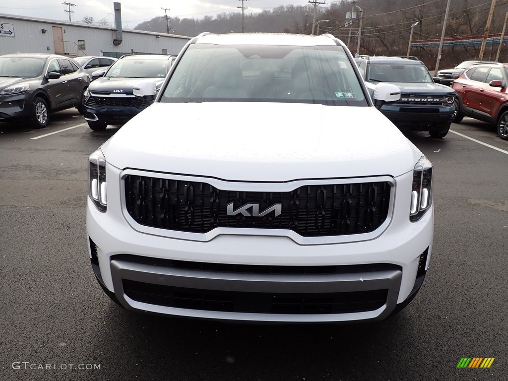 2023 Telluride EX AWD - Glacial White Pearl / Gray photo #3