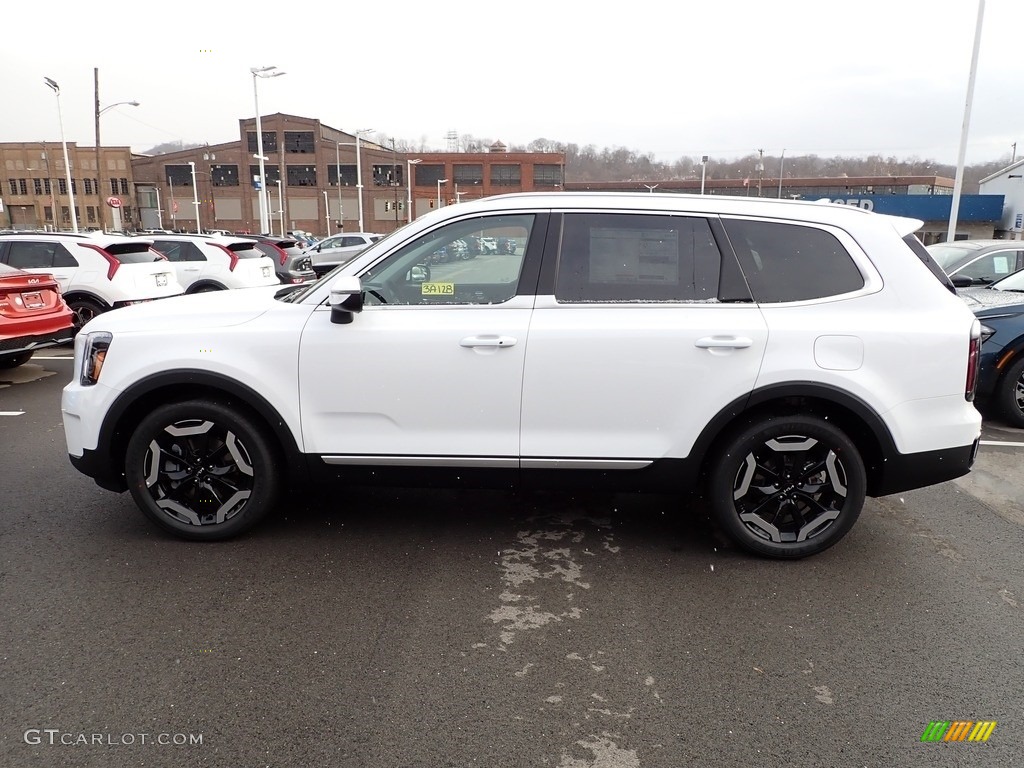2023 Telluride EX AWD - Glacial White Pearl / Gray photo #5