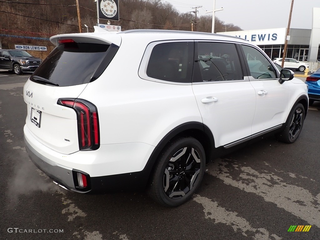 2023 Telluride EX AWD - Glacial White Pearl / Gray photo #8