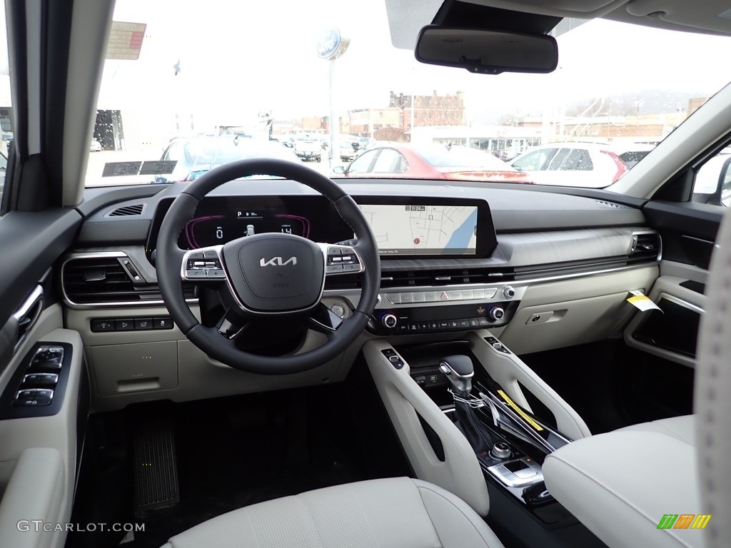 2023 Telluride EX AWD - Glacial White Pearl / Gray photo #13