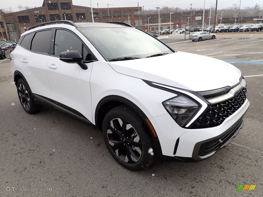 Glacial White Pearl 2023 Kia Sportage X-Line AWD Exterior Photo #145334220