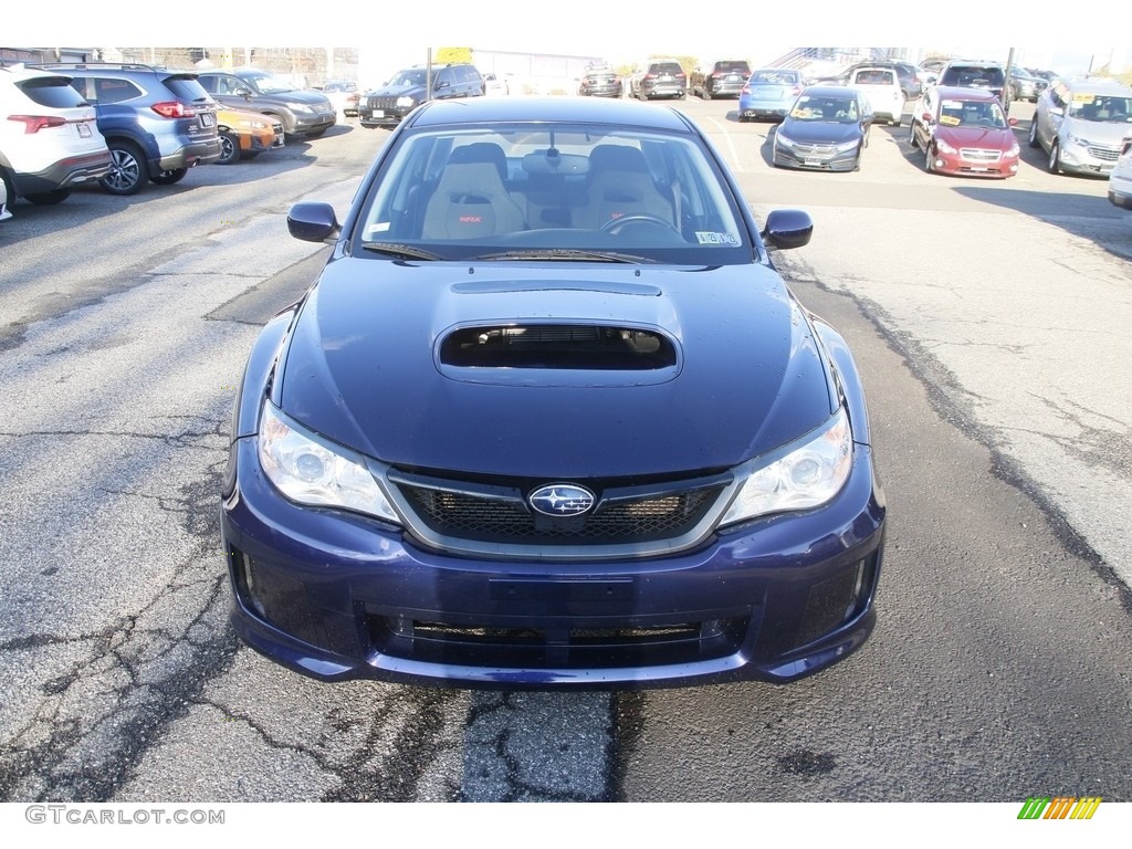 2014 Impreza WRX 4 Door - Plasma Blue Pearl / Carbon Black photo #2