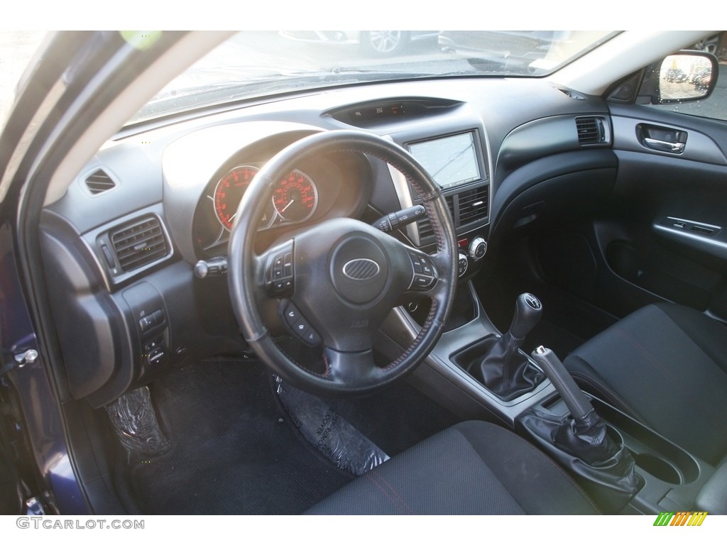 2014 Impreza WRX 4 Door - Plasma Blue Pearl / Carbon Black photo #10