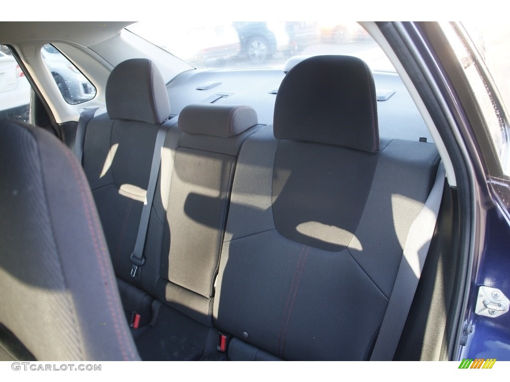 2014 Impreza WRX 4 Door - Plasma Blue Pearl / Carbon Black photo #12