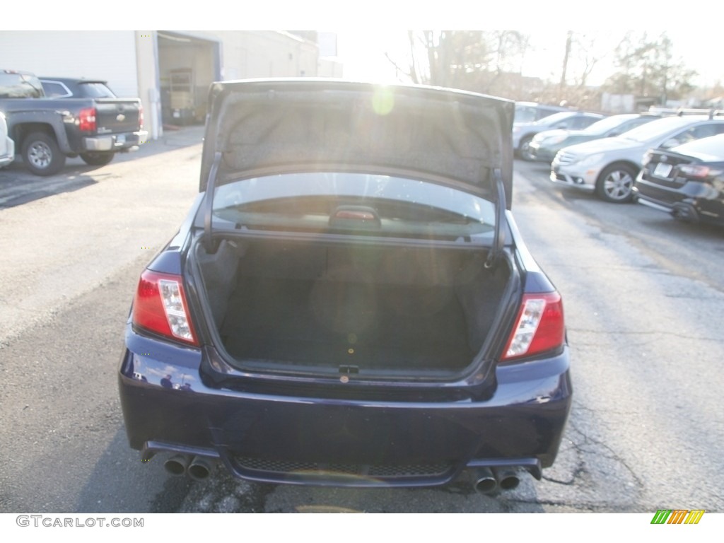 2014 Impreza WRX 4 Door - Plasma Blue Pearl / Carbon Black photo #13