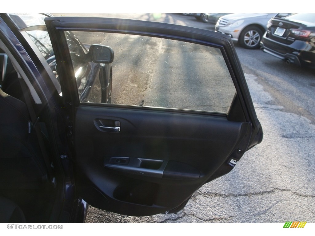 2014 Impreza WRX 4 Door - Plasma Blue Pearl / Carbon Black photo #14