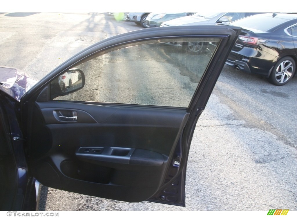 2014 Impreza WRX 4 Door - Plasma Blue Pearl / Carbon Black photo #16