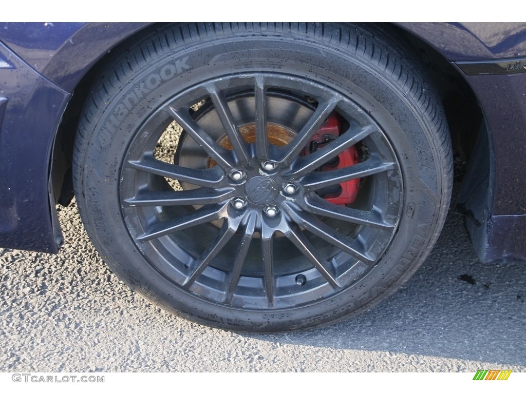 2014 Impreza WRX 4 Door - Plasma Blue Pearl / Carbon Black photo #21