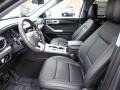 Ebony 2022 Ford Explorer XLT Interior Color