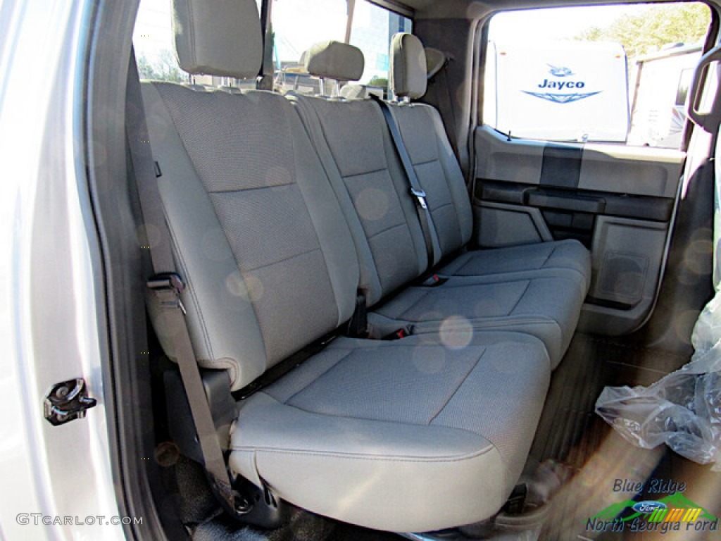 2022 F250 Super Duty XLT Crew Cab 4x4 - Iconic Silver / Medium Earth Gray photo #13