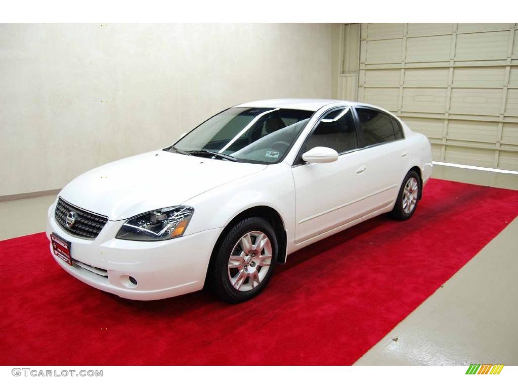 2006 Altima 2.5 S Special Edition - Satin White Pearl / Charcoal photo #4