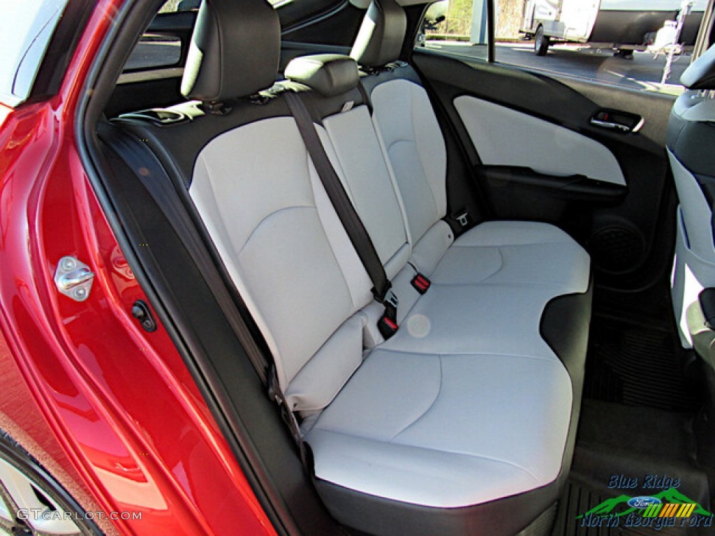 2017 Prius Prius Four Touring - Hypersonic Red / Moonstone Gray photo #13