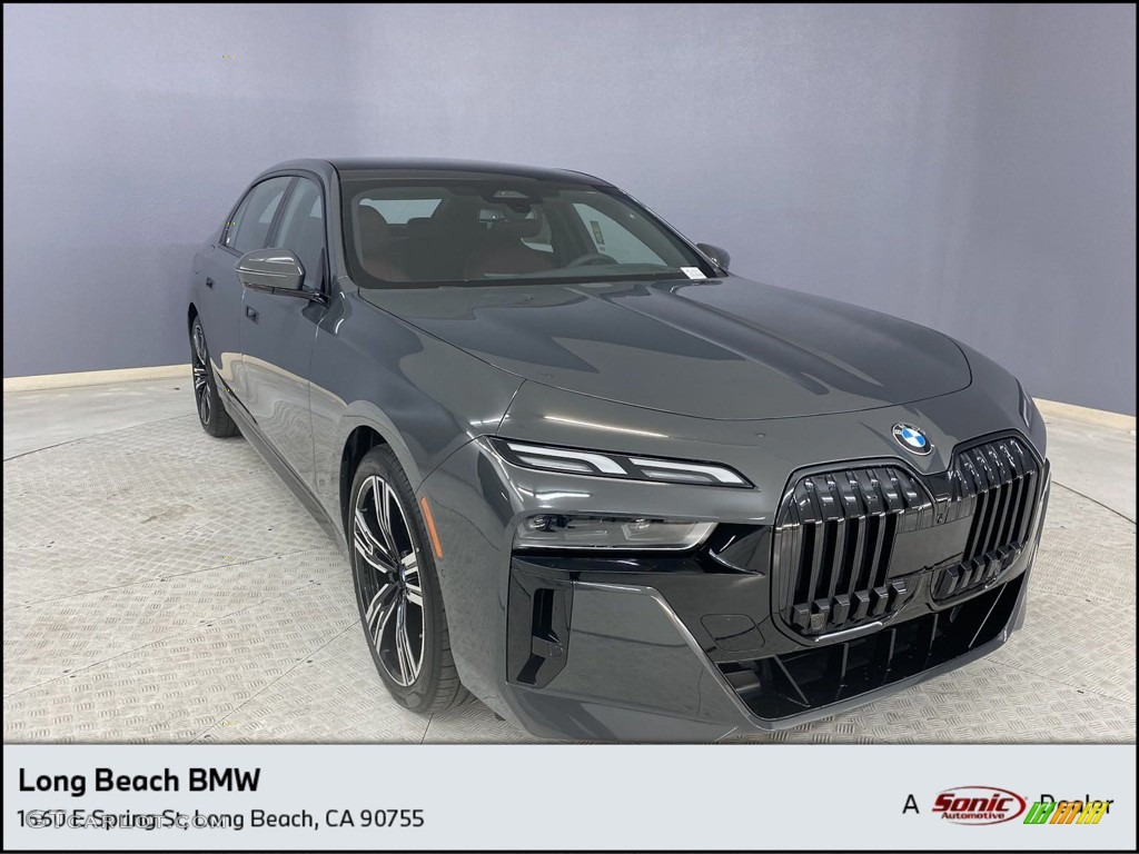 2023 7 Series 740i Sedan - Dravit Gray Metallic / Black photo #1