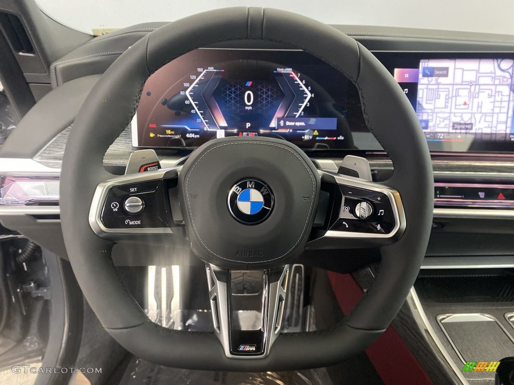 2023 7 Series 740i Sedan - Dravit Gray Metallic / Black photo #13