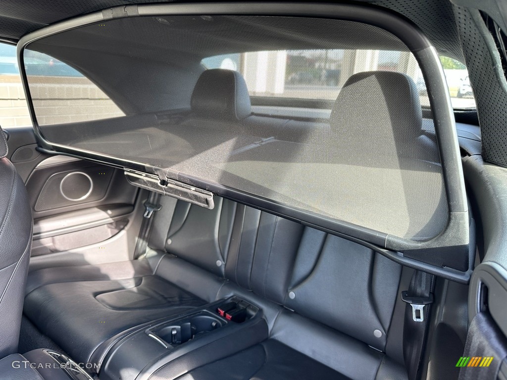 2017 Audi A5 Sport quattro Cabriolet Rear Seat Photo #145337805
