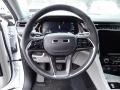 Global Black/Steel Gray 2022 Jeep Grand Cherokee Overland 4XE Hybrid Steering Wheel