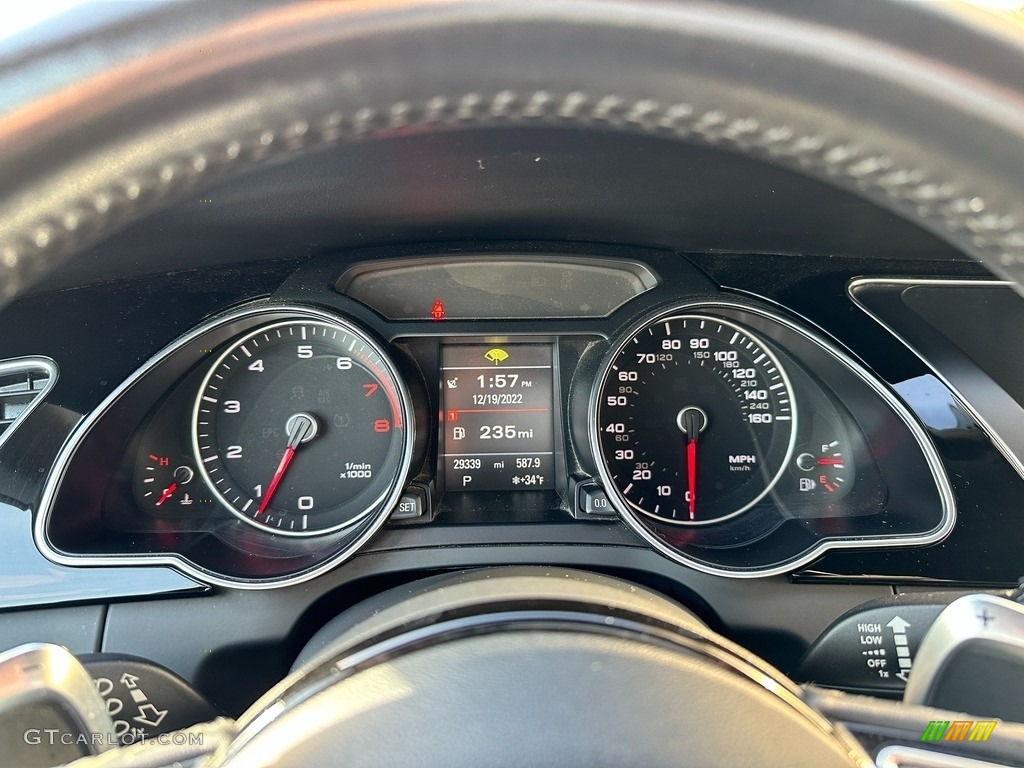 2017 Audi A5 Sport quattro Cabriolet Gauges Photos