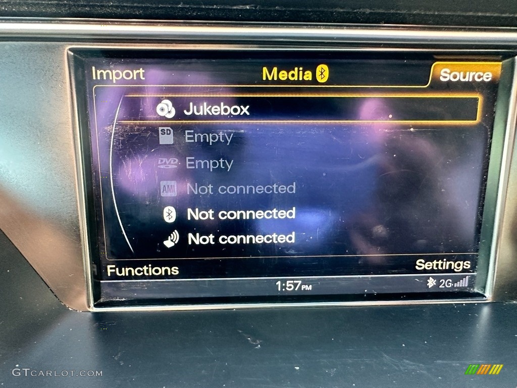 2017 Audi A5 Sport quattro Cabriolet Controls Photo #145338135