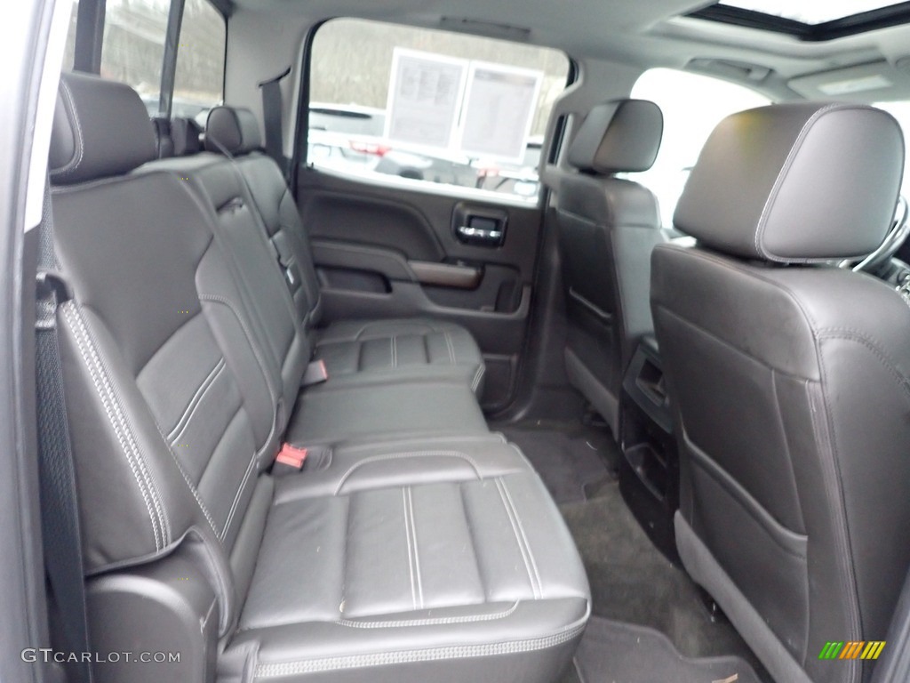 2018 Sierra 1500 Denali Crew Cab 4WD - White Frost Tricoat / Jet Black photo #16