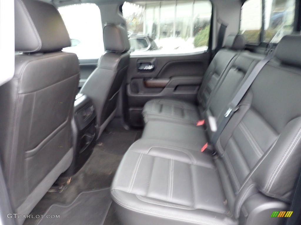 2018 Sierra 1500 Denali Crew Cab 4WD - White Frost Tricoat / Jet Black photo #17