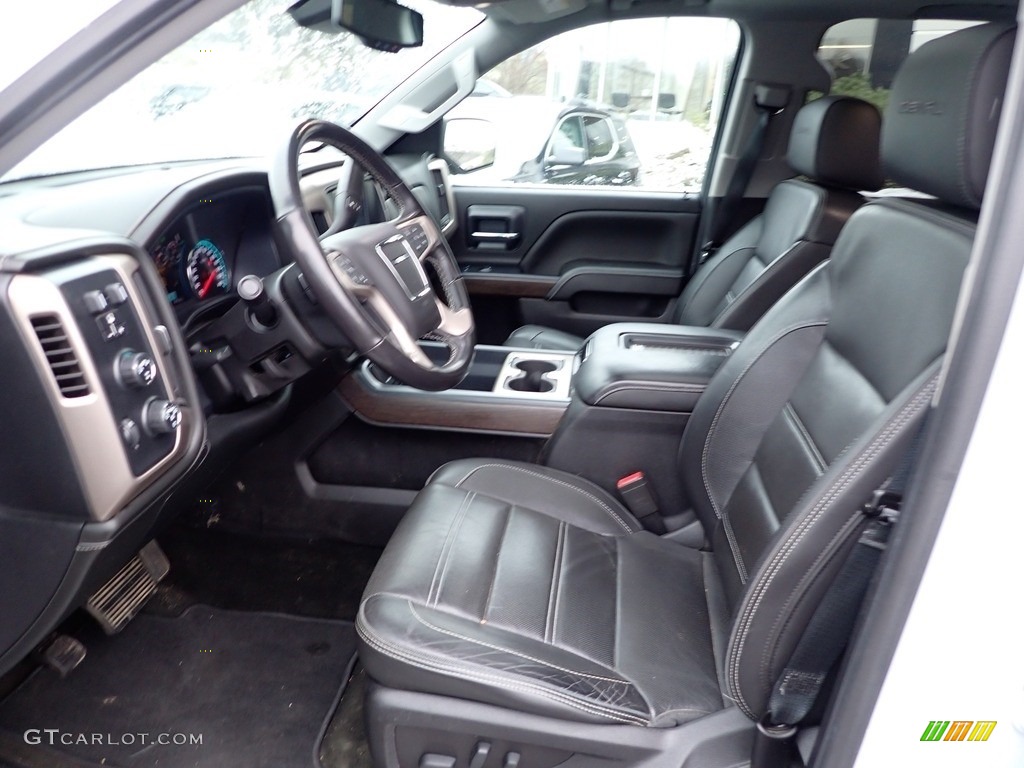 2018 Sierra 1500 Denali Crew Cab 4WD - White Frost Tricoat / Jet Black photo #19