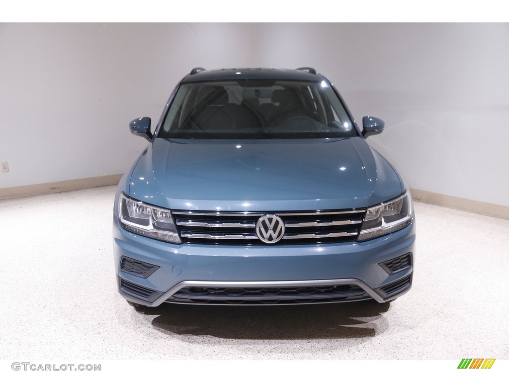 2019 Tiguan S - Stone Blue Metallic / Titan Black photo #2