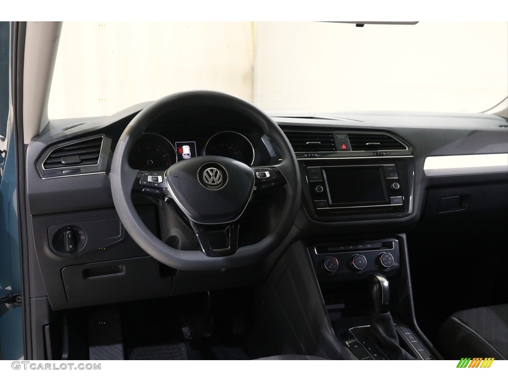 2019 Tiguan S - Stone Blue Metallic / Titan Black photo #6