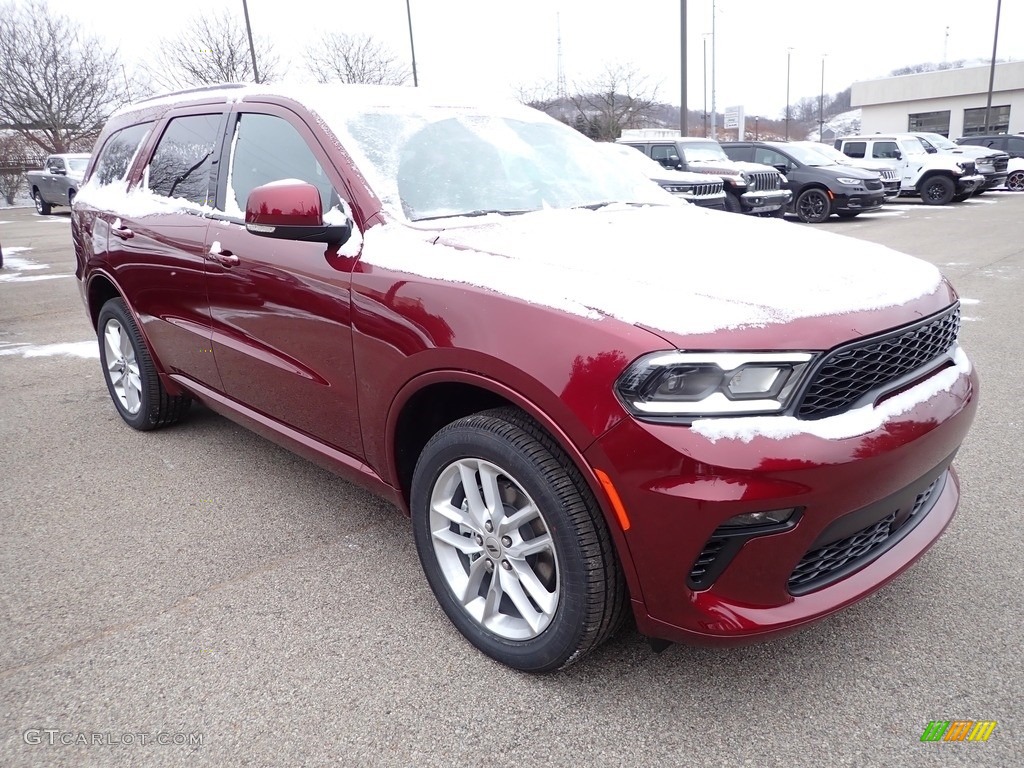 2022 Durango GT Plus AWD - Redline 2 Coat Pearl / Black photo #7