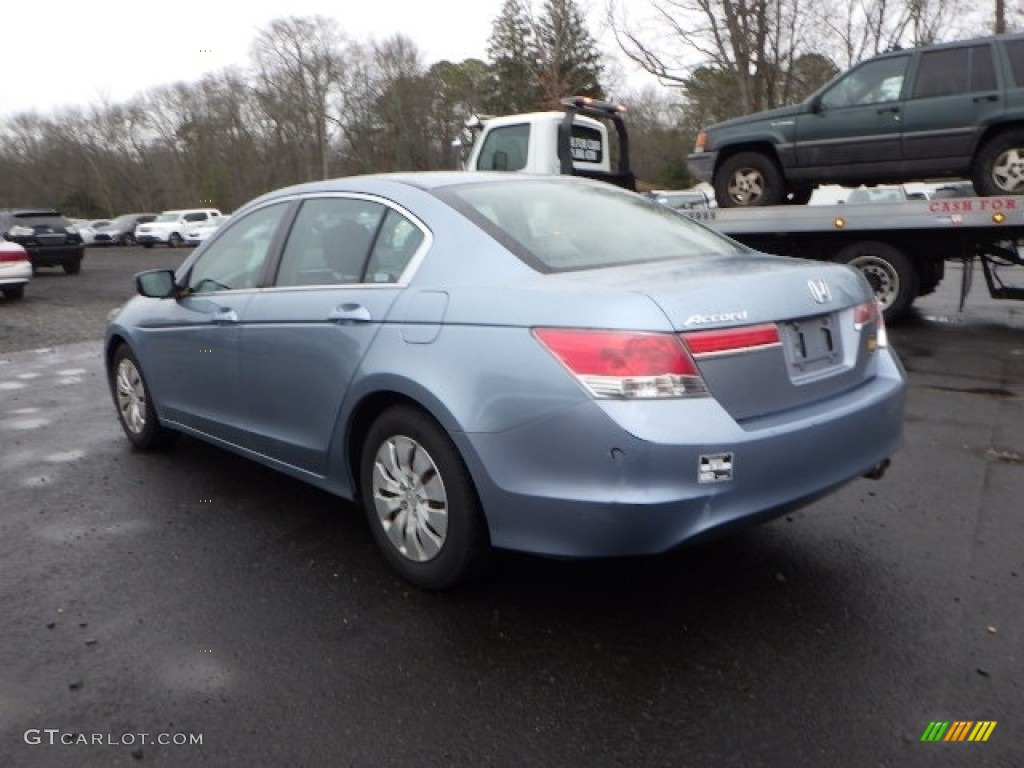 2011 Accord LX Sedan - Celestial Blue Metallic / Gray photo #4