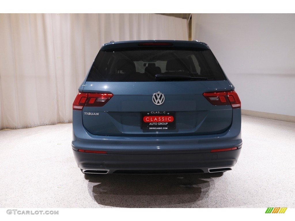 2019 Tiguan S - Stone Blue Metallic / Titan Black photo #16